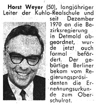 Horst W E Y E R. Artikel. Horst Weyer - horst1